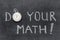 Do your math