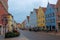 Doanauwoerth Bavarian city famous for its castle on the romantic road