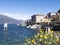 Dock of Bellagio with nineteenth-century historic homes.