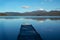 Dock On Calm Yukon Lake