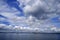 Dock Floating in Blue Water