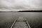 Dock, Laurie Lake, Duck Mountain Provincial Park, Manitoba, Canada