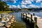 Dock at North East Community Park in North East, Maryland.