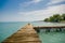 Dock pier in livingston guatemala