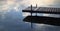 Dock and Shadow on a Lake