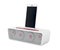 Docking station speaker and smartphone