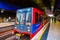 The Docklands Light Railway DLR in London, UK