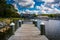 Docks at North East Community Park in North East, Maryland.