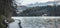 Dockside bench on Lake Bled