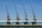 Dockside Cranes at Southampton