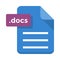 Docs file vector flat icon