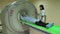 The Docter launches an MRI scannner CT