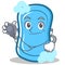Doctor blue soap character cartoon