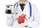 Doctor cure heart disease , cardiology symptoms
