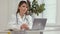 Doctor ehealth online service therapist answers videocall 4k video