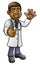 Doctor Giving Thumbs Up Cartoon Character