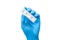 Doctor hand with blue glove holding Rapid antigen test Rapid Strep Test RST kit,Quick Antigen Detection Testing RADT, COVID-19