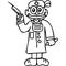 Doctor kids coloring pages