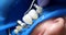 Doctor orthodontist dentist fixing veneer on patient teeth closeup 4k movie slow motion