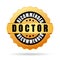 Doctor recommended vector icon