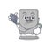 Doctor rom drive mascot isolated with cartoon