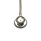 Doctor\'s grey stethoscope on white