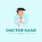 Doctor saab vector mascot logo