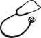 Doctor stethoscope vector