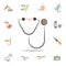 doctor tools icon. Detailed set of tools of various profession icons. Premium graphic design. One of the collection icons for