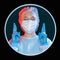 doctor wish good luck hopeful nurse round avatar