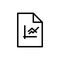 Document analytic icon