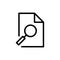 Document analytic icon