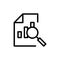 Document analytic icon