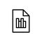 Document analytic icon