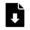 Document download icon