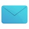 Document envelope icon, cartoon style