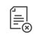 Document and paperwork icon.