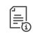 Document and paperwork icon.