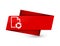 Document process icon premium red tag sign