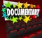 Documentary Word Movie Screen Non Fiction Story Film Cinema