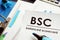 Documents about balanced scorecard BSC.