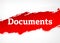 Documents Red Brush Abstract Background Illustration