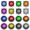 DOCX file format glossy button set