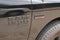 Dodge ram 1500 hemi 5.7 liter truck logo sign and brand text on side suv car door