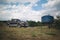 Dodge RAM 1500 standing in a meadow.