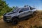 Dodge Ram 1500 TRX Off-Road Pickup Truck, during dynamic driving in extreme terrain