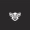 doe icon. Filled doe icon for website design and mobile, app development. doe icon from filled animal avatars collection isolated