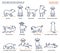 Dog Behavior Icons