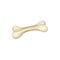 Dog bone isolated flat cartoon pets puppies toy