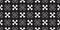 Dog bone seamless pattern crossbones vector french bulldog halloween pirate cartoon repeat wallpaper scarf isolated tile backgroun